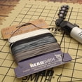 thumbnail image 7 of The Beadsmith S-Lon Bead Cord – .5 mm Twisted Nylon Cord for Stringing, TEX210, Basic Mix, 4 Colors, 10 Yards Each Color, 7 of 7