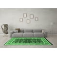 thumbnail image 3 of Ahgly Company Indoor Rectangle Oriental Emerald Green Industrial Area Rugs, 8' x 10', 3 of 4