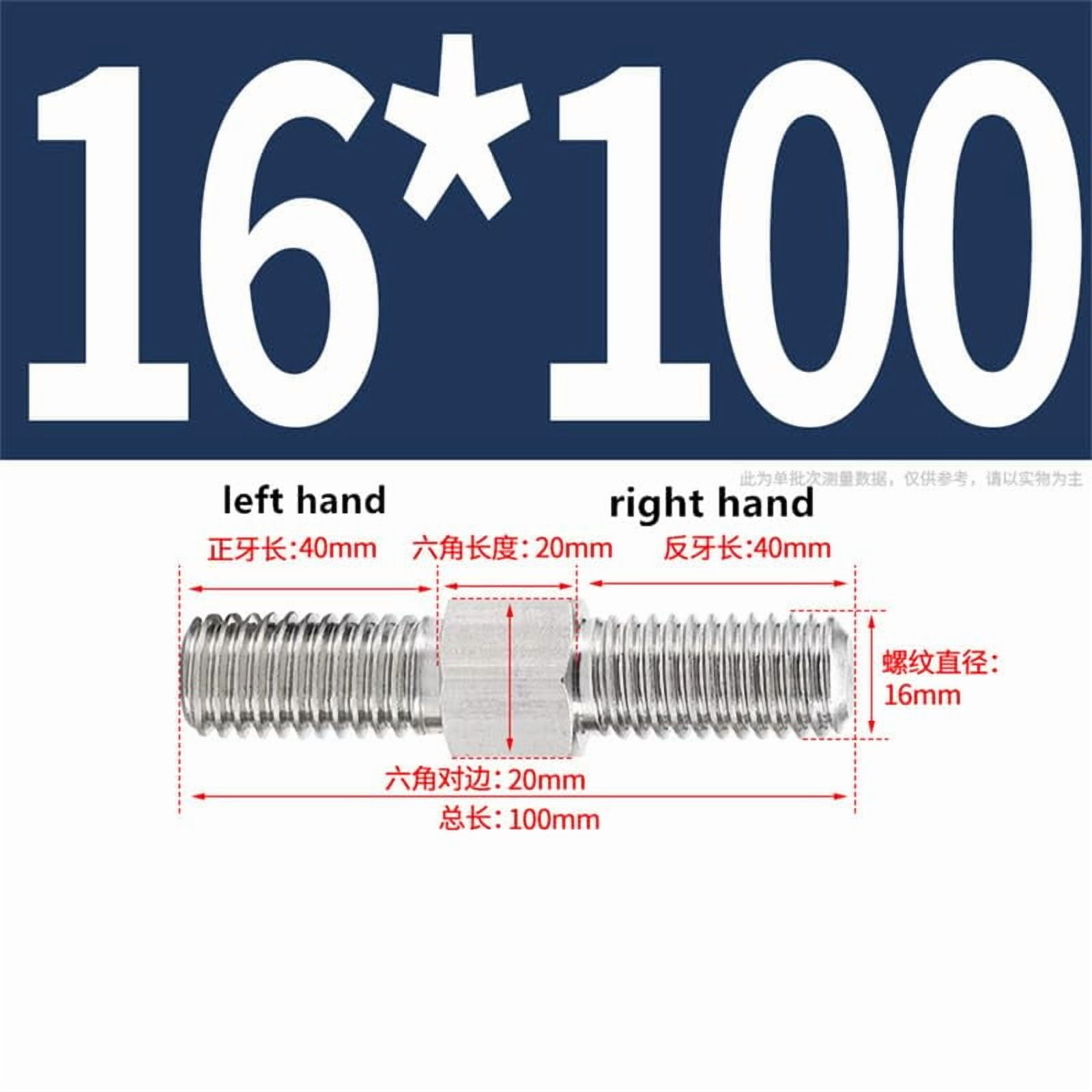 Hex Nuts with Positive and Negative Teeth.Right and Left Hand Thread hex Nuts.304 Stainless Steel