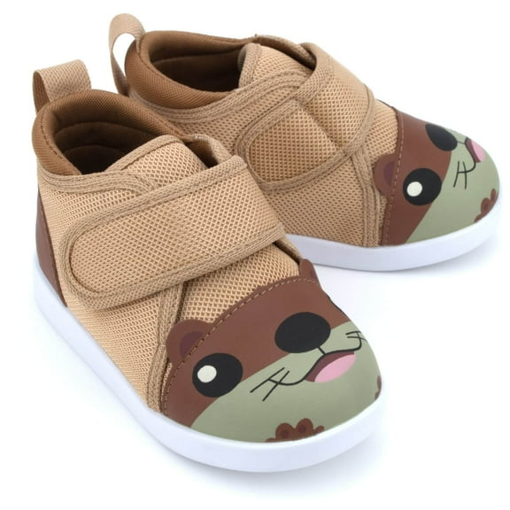 Otter Squeaky Toddler Shoes V2 | Brown