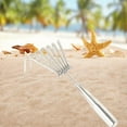 thumbnail image 6 of simhoa Hand Rake Lightweight Loosening Soil Garden Rake for Gardening Yard Backyard 7, 6 of 8