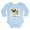 Sky Blue, variant on CafePress - I Love My Pug Body Suit - Long Sleeve Cotton Baby Bodysuit