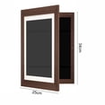 thumbnail image 6 of Sunjoy Tech Photo Frame Front Opening Changeable Magnetic Seal Kids A4 Art Frame Picture Display Container Home Decor, 6 of 8