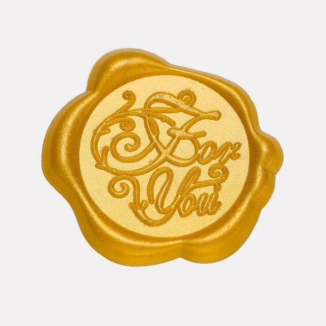 10 Pcs Lacquer Wax Label Seal Adhesive Stickers Fire Labels Invitation Stamp Sealing Ink Pad Envelope 20