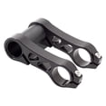 thumbnail image 4 of Extensor de manillar de bicicleta de aleación de aluminio con soporte de doble abrazadera. negro, 4 of 8