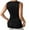 Black, variant on Breezora Women Sparkle V Neck Sequin Tank Top Glitter Sleeveless Club Festival Layer Loose Fit Vest L Size Black