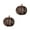 Brown, variant on RGI Home Decorative Woven Pumpkins for Fall and Halloween Décor, Creamy White Paper Cord, Set of 2