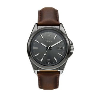 Relic By Fossil Men's Payton Stainless Steel Gunmetal Watch with
