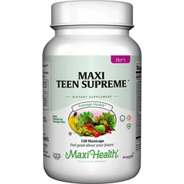 10 Best Vitamins for Teen Girls Reviewed 6 Maxi Health Kosher Maxi Teen Supreme Her Multi - 120 Maxicaps - Walmart.com