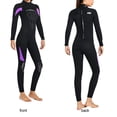 thumbnail image 4 of Soidarity Traje de buceo Traje de neopreno cálido Accesorio subacuático Ropa de surf para esnórquel Deportes acuáticos Mujer Morado METRO, 4 of 6