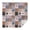 Pioneer Flower Floral-3, variant on Pioneer Flower Floral Print Pattern Square Tablecloth, Waterproof Wipeable Spillproof Washable Table Cover for Home Kitchen Party Decor, 42"x42"