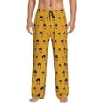 thumbnail image 2 of Goofa Cute Dog Printed Soft Pajama Pants for Men, Wide Leg Comfy Casual Lounge Yoga Pants-X-Large, 2 of 9