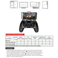 thumbnail image 5 of Gamepad PG-9076 BT 2.4G Wireless Game Console Controller Mobile Trigger Gaming Handle Joystick for Android TV PC P3 Black, 5 of 7