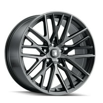 20x9 Touren TR91 Matte Black W/ Dark Tint Wheel 6x135 (18mm)