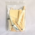 thumbnail image 1 of WHAMVOX Mini Excavator Excavator Model Khaki Bamboo 1 Set for DIY Construction Challenges, 1 of 8