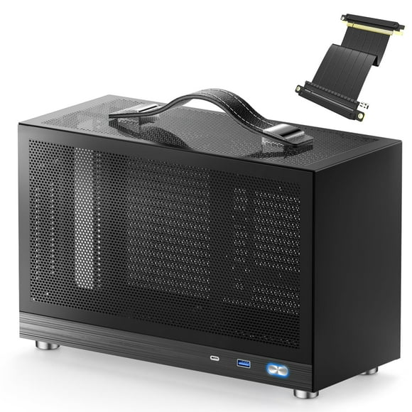 Funda para juegos de PC KXRORS S300 Mini-ITX con puerto USB 3.0 tipo C