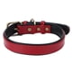 thumbnail image 5 of Collar ajustable de cuero artificial para mascotas con hebilla de metal para perros de tamaño mediano y pequeño, 5 of 8