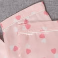 thumbnail image 5 of BLVB Silk Satin Pajamas Set Girls 2 Piece Pj Sets Short Sleeve Sleepwear Soft Button down Loungewear Valentine's Day Outfits for Kids, 5 of 7