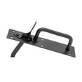 thumbnail image 5 of Renovators Supply Door Lock Latch 7" Black Iron Norfolk Thumb Door Latches Two Sided Colonial Locks w/Screws, 5 of 10