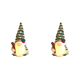 thumbnail image 1 of Figura Esquí Navideño Con LED para Fiesta Nuevo () Verde, 1 of 4