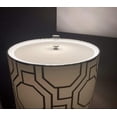 thumbnail image 4 of KastLite Round Diffuser | Frosted White Acrylic | 9.5" Diameter with 3/8" Center Hole | 1/8" Thick Disc | For Drum-Style Lampshades & Pendants | Fits 10-12" Openings, 4 of 6