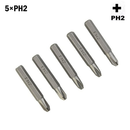 

H4×28mm Cross Screwdriver Bits PH0000 PH000 PH00 PH0 PH1 PH2 4mm Hex Shank