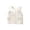 White C, variant on THDHVS Toddler Vest,Toddler Unisex Quilted Puffer Vest Single Breasted Sleeveless Winter Warm Outerwear,Jackets for Girls White 15-24 Months