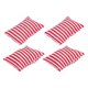 thumbnail image 1 of 4 cojines para casa de muñecas, accesorios para casa de muñecas, regalos para niñas, sofá. rayas rojas, 1 of 9