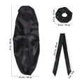 thumbnail image 2 of PTOOTP 3Pcs Satin Headband for Women Skin Care Night Sleep Black, 2 of 8