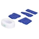 thumbnail image 5 of Cinta de calafateo autoadhesiva a prueba de moho con raspadores para pisos de cocina y baño, 5 of 14