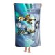 thumbnail image 3 of Niko Toalla de playa de secado rápido con diseño temático, regalo para mujeres y niñas, ideal para cumpleaños, fans, amantes de la música, uso en la playa o al aire libre, 78 × 150 cm, 3 of 6