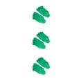 thumbnail image 3 of Qarigey Zapatillas divertidas de PVC para pies descalzos, zapatos para niños, mujeres y hombres, adultos, verde Type1 NO1, 3 of 6