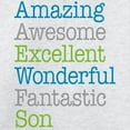 thumbnail image 3 of CafePress - Son Amazing Fantastic Long Sleeve T Shirt - Unisex Cotton Long Sleeve T-Shirt, 3 of 4