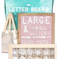 thumbnail image 1 of Felt Letter Board 10x10 +2sets Pre-cut Letters +d +d Sorting Tray! Letters Board, Letter Boards, Letterboard, Word Board, Messa Bo, 1 of 4