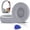 Grey, variant on Earpads Cushions Replacement for Beats Solo 2 & Solo 3 Wireless On-Ear Headphone
