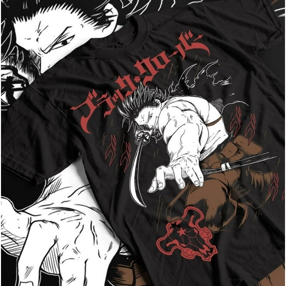 Black clover Yami Sukehiro T-shirt, Anime Manga Unisex Tee, ALL SIZES S-5XL