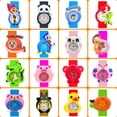 thumbnail image 2 of Envío Gratis Niños Reloj de Cuarzo Correa de Silicona 16 Estilos Patrón Niñas Niños Relojes Digitales Niños Bebé Regalo de Navidad Reloj Gao Jinjia LED, 2 of 2