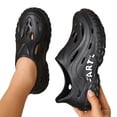 thumbnail image 4 of Xijirk Women Casual Sandals Breathable Beach Shoes Comfortable Flat Walking Footwear Women Sandals for Summer Vacation Travel,Black,10.5, 4 of 9