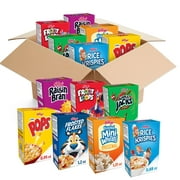 Kellogg's Cold Breakfast Cereal, Variety Pack, 6.71lb, 48 Count