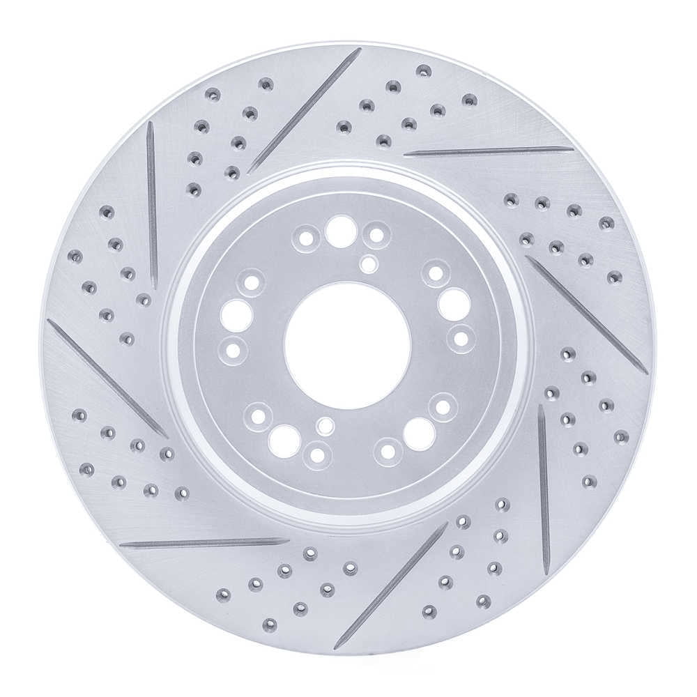 Dynamic Friction Company 830-75008L DFC Geoperformance Rotor - Drilled and Slotted