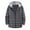 Gray, variant on cllios Mens Flannel Plaid Hooded Shirts Jacket Casual Fall Winter Long Sleeve Button Down Flannel Shirts