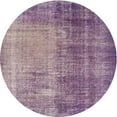 thumbnail image 1 of Ahgly Company Indoor Round Contemporary French Lilac Purple Persian Area Rugs, 9' Round, 1 of 6
