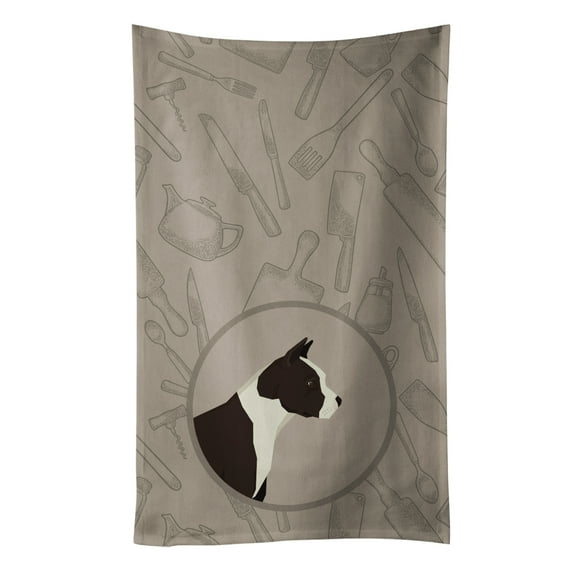 American Staffordshire Terrier In the Kitchen Kitchen Towel