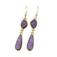 thumbnail image 1 of Sonducket 1 par de pendientes colgantes con estilo, accesorios de joyería en forma de gota de agua, suministro a juego de ropa portátil, gota Ropa, zapatos y accesorios Miscelánea Violeta, 1 of 6