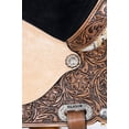 thumbnail image 7 of 16" Western Horse Saddle American Leather Treeless Trail Barrel Hilason, 7 of 7