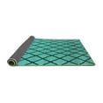 thumbnail image 2 of Ahgly Company Indoor Rectangle Oriental Turquoise Blue Industrial Area Rugs, 8' x 10', 2 of 4