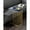 Blue+Gold, variant on MDF material - Open storage feature - Bedroom side - 18in depth