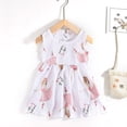 thumbnail image 1 of Dress For Girls Baby Clothes Infant Girl Clothes Cute Cartoon Print Sleeveless Beach Dress Baby Princess Summer Dresses43 to 24M He Qiyong unisex, 1 of 1