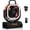 Orange, variant on 20000mAh Rechargeable Camping Fan with LED Light, Auto Oscillating Fan with Remote & Hanging Hook, USB Portable Fan for Camping, Home and Emergency Use (Orange)