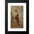 thumbnail image 2 of Conrad Kiesel 10x14 Black Modern Framed Museum Art Print Titled - Manuela (1884), 2 of 5